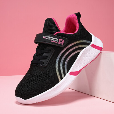 Pavasaris Rudens Bērniem Pusaudžiem Sporta kurpes Meitenēm Sports Bērnu Brīvais laiks Teniss Zīdaiņiem Ikdienas siltas Modes Skriešanas Apavi Zēns 28-39