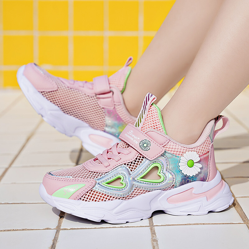 Poiste, Tüdrukute Sporditossud Lastele Armsad kerged hingavad sportlikud jooksujalatsid väikelapsele/väikesele/suurele lapsele