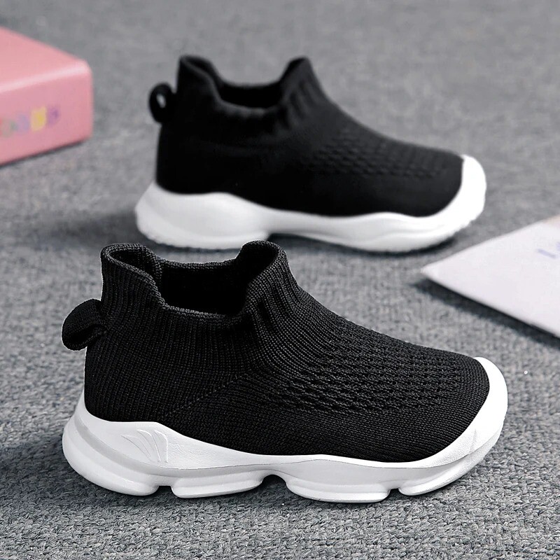 Vanmie vabaaja tossud lastele Suvised võrktossud Kingad kõndimine Jooksujalatsid Poiss Tüdrukud Lapsed Valged sokid Lastele