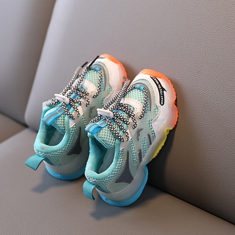 Luninous Tossud Lastejalatsid Spordijalatsid 1-3 poistele Tüdrukutele Trennarid Hingavast võrgust laste vabaaja valgustusega jalanõud