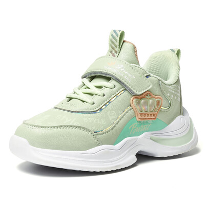 Zīmolu bērnu skriešanas apavi Moderni, mīļi, mīļi meiteņu sporta tenisa apavi āra, plakani pastaigu apavi Studentu ikdienas bērnu kedas
