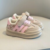 Lastejalatsid lastele Kingad Beebitüdrukute väikelastejalatsid Moodsad vabaaja kerged hingavad pehmed poiste tossud Sport Jooksmine