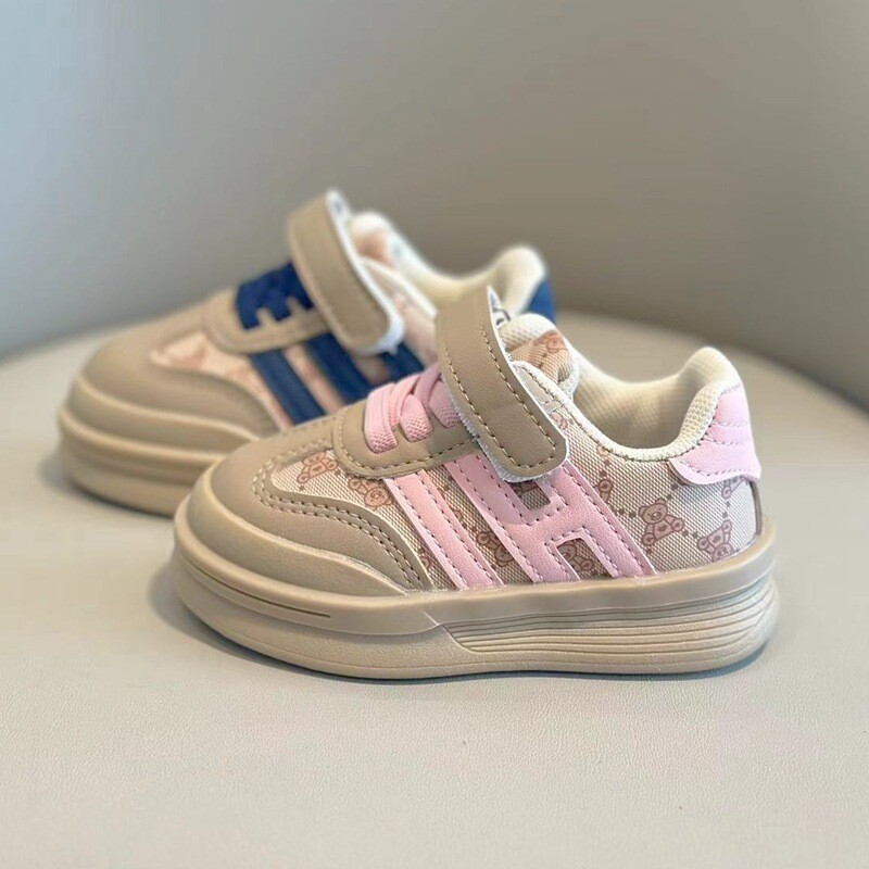 Lastejalatsid lastele Kingad Beebitüdrukute väikelastejalatsid Moodsad vabaaja kerged hingavad pehmed poiste tossud Sport Jooksmine