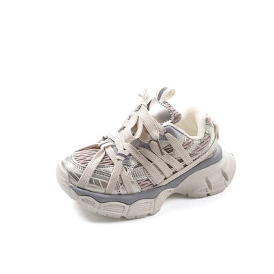 Bērnu kedas Chunky 2024. gada jauni meiteņu basketbola apavi Modes, daudzpusīgi, bērnu un zēnu sporta apavi skolai, elpojoši