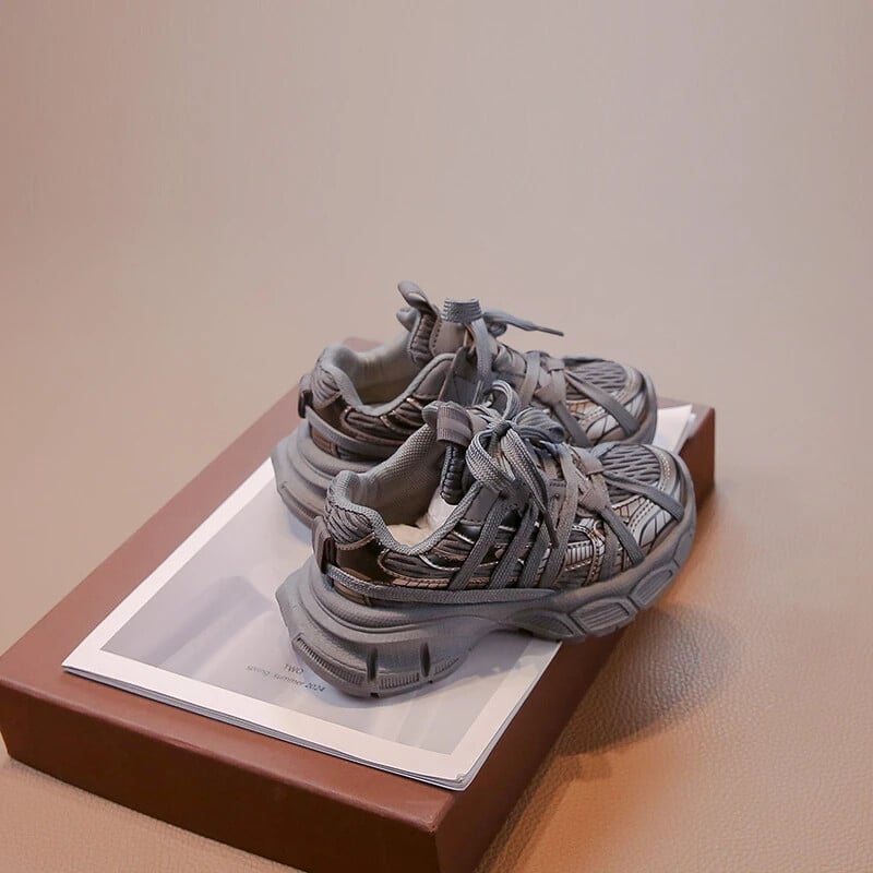 Bērnu kedas Chunky 2024. gada jauni meiteņu basketbola apavi Modes, daudzpusīgi, bērnu un zēnu sporta apavi skolai, elpojoši