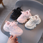 Bērnu pavasara kedas meitenēm ikdienas sporta apavi Bērnu modes āra elpojoši skriešanas apavi Viegli, mīksti tenisa, neslīdoši apavi