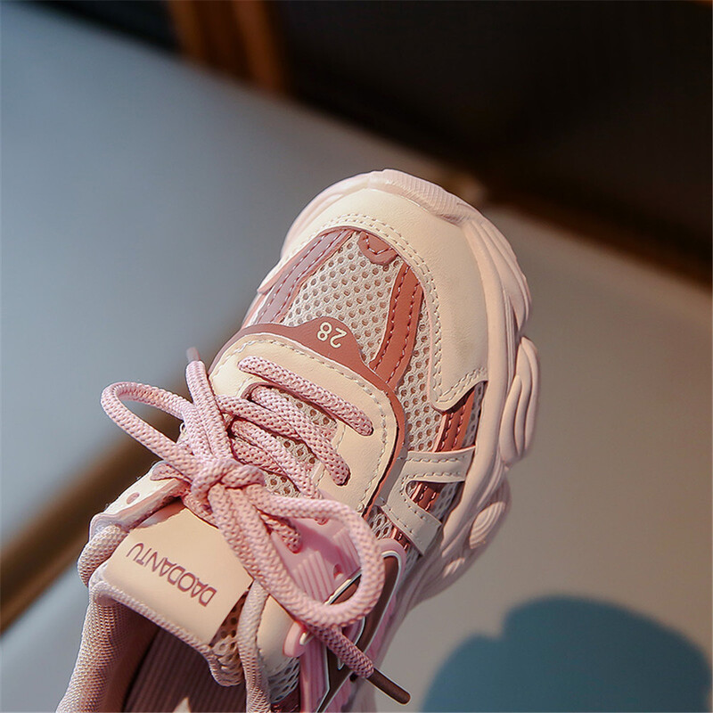 2023 Pantofi sport pentru copii, pantofi de sport cu plasă încrucișată, respirabili, pentru băieți, primăvară, toamnă, copii, fete, pantofi de alergare în aer liber