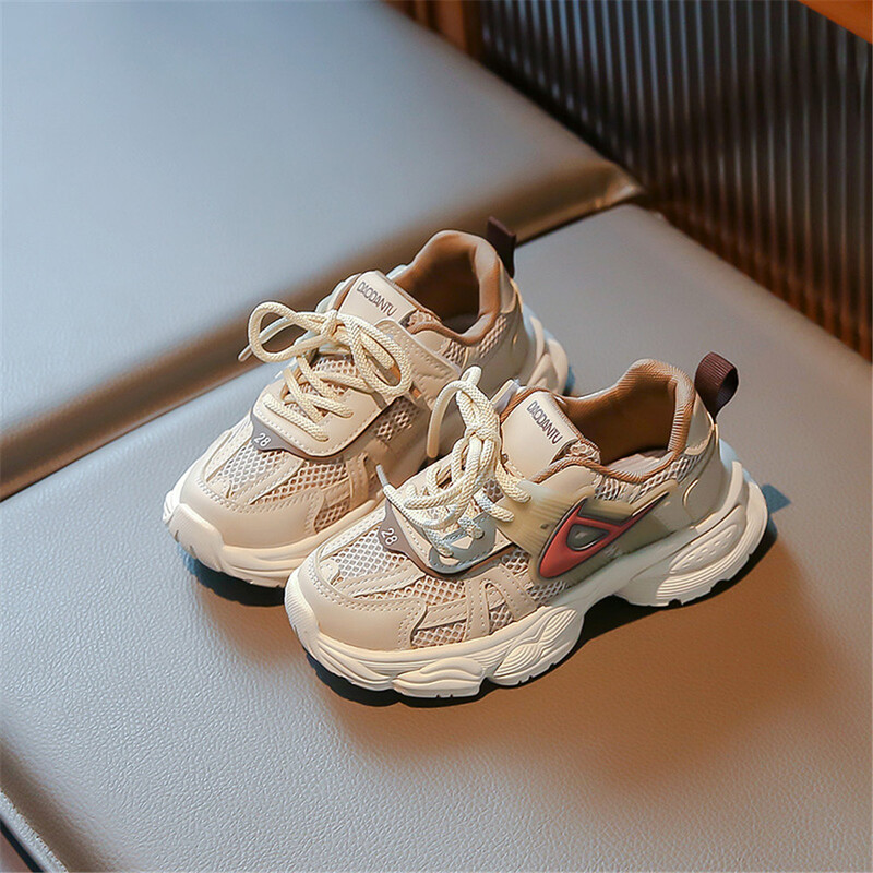 2023 Pantofi sport pentru copii, pantofi de sport cu plasă încrucișată, respirabili, pentru băieți, primăvară, toamnă, copii, fete, pantofi de alergare în aer liber