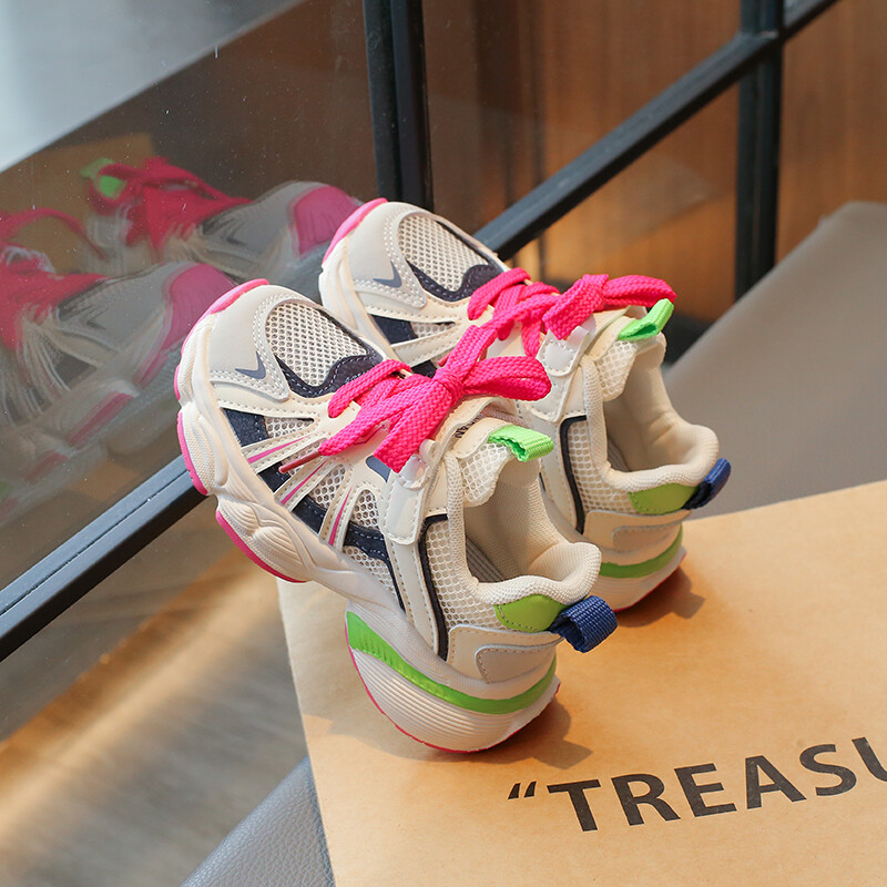 Pantofi Studenți Copii Frumoși Copii Respirabili Cu talpă groasă Pantofi pentru copii Fete Moda Sport Confortabil Vară Bebeluş