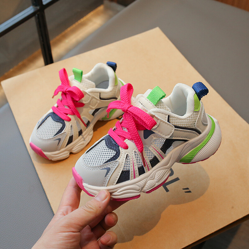 Pantofi Studenți Copii Frumoși Copii Respirabili Cu talpă groasă Pantofi pentru copii Fete Moda Sport Confortabil Vară Bebeluş