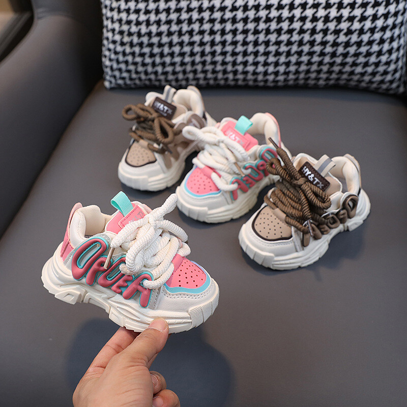 Laste Spordijalatsid Laste Tossud Väikelapsed Poisid Tüdrukud Vabaajajalatsid Õhkvõrk Hingavad Mood Koolijooksujalatsid Uued Pehmed