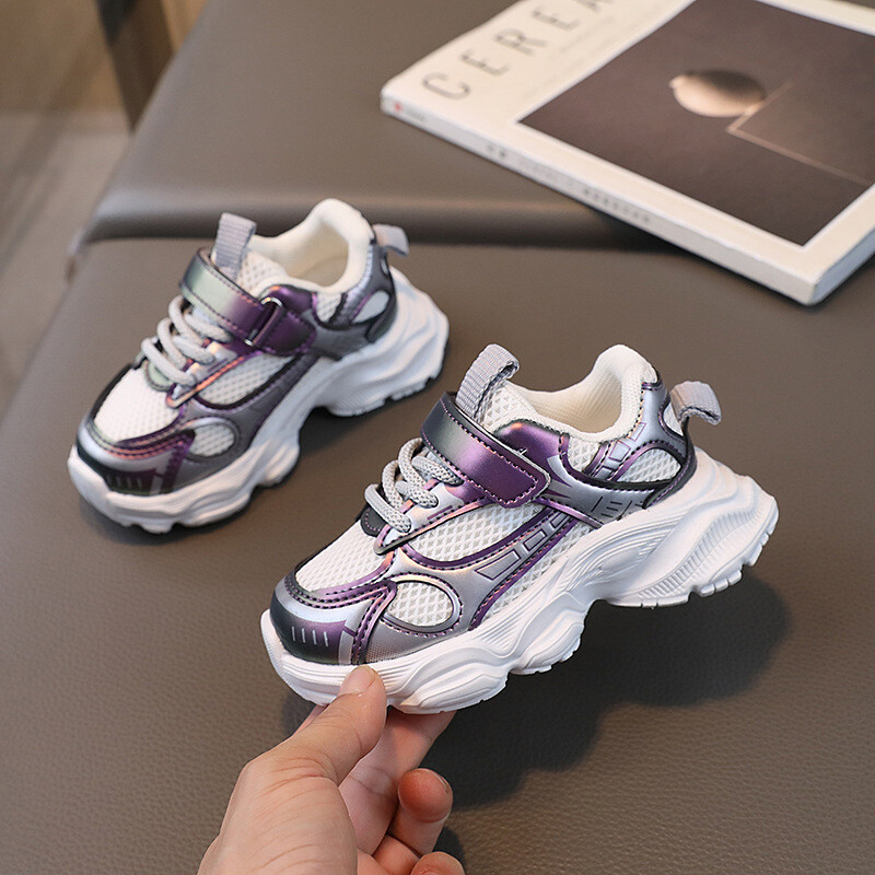 Adidași de primăvară pentru copii, pantofi de alergare respirabili, pantofi de baschet pentru băieți, fete, școală, pantofi sport anti-alunecare