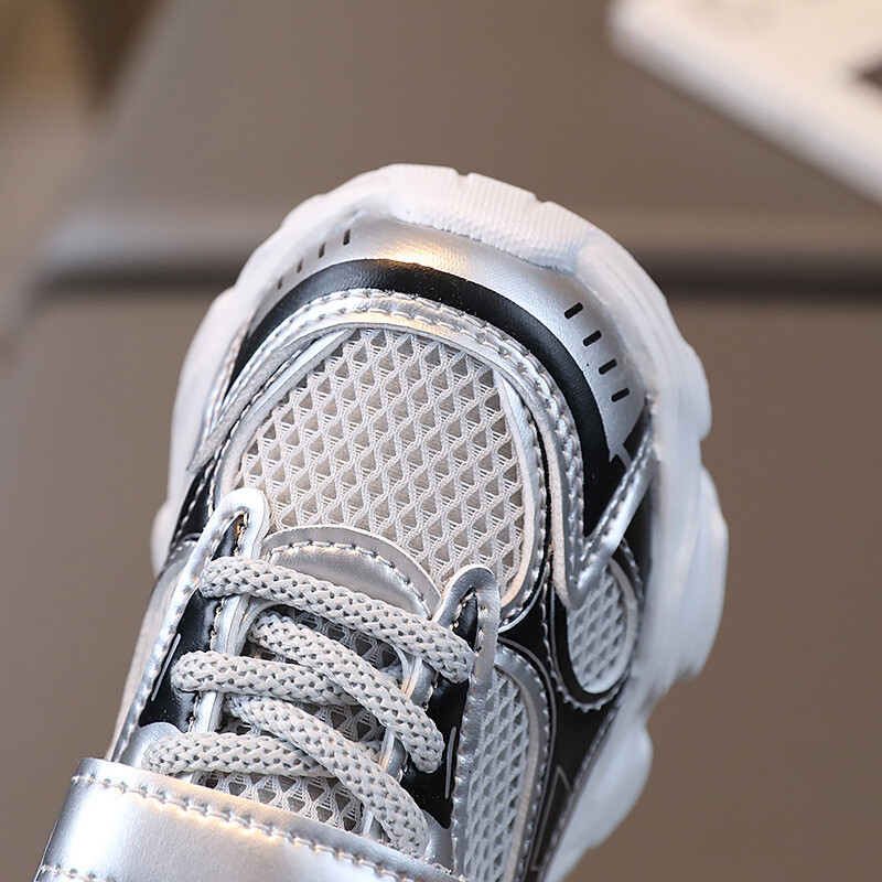 Adidași de primăvară pentru copii, pantofi de alergare respirabili, pantofi de baschet pentru băieți, fete, școală, pantofi sport anti-alunecare