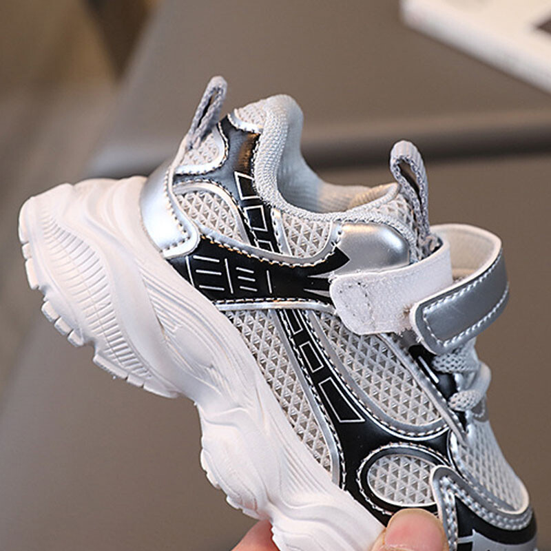 Adidași de primăvară pentru copii, pantofi de alergare respirabili, pantofi de baschet pentru băieți, fete, școală, pantofi sport anti-alunecare