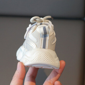 Baby Chunky Shoes Girl Αθλητικά Παπούτσια για μικρά αγόρια Μόδα μονόχρωμα πάνινα παπούτσια 1-6 ετών Παιδικά καθημερινά αναπνεύσιμα παπούτσια για τρέξιμο H03212