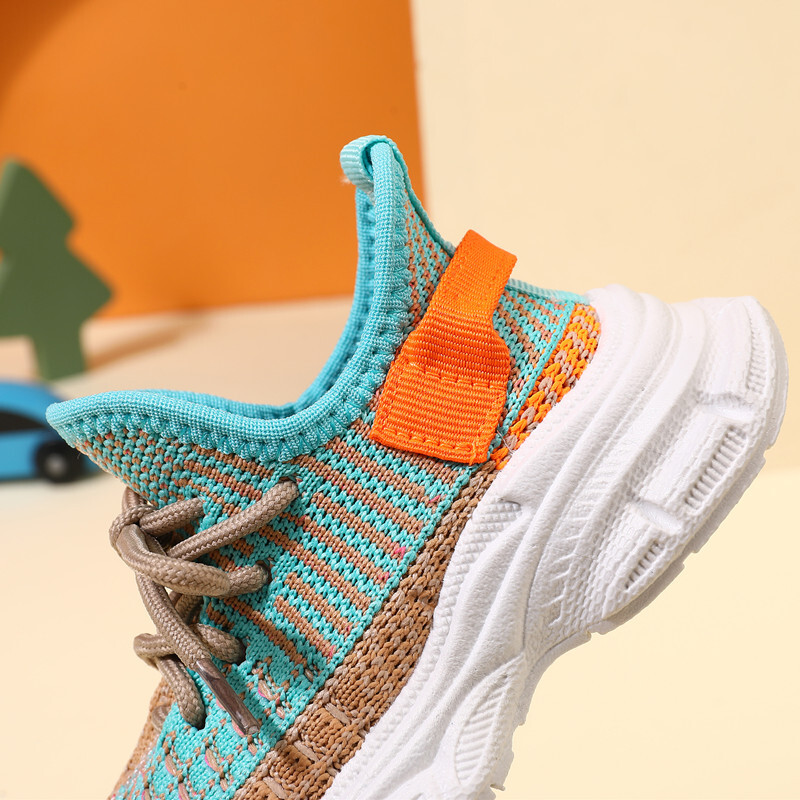 2024. aasta uued kevad-/sügisjalatsid Unisex väikelaste poistele, tüdrukutele, tossud, pehme tallaga võrkkangast hingavad moodsad vabaajajalatsid lastele