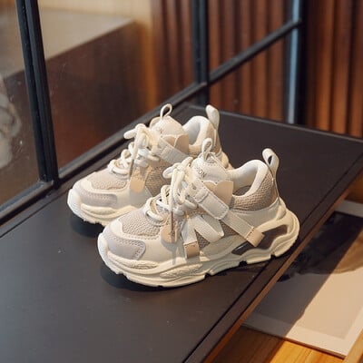 Bērnu apavi Bērnu Meiteņu kedas Apavi zīdaiņiem Toddler Kedas Ikdienas apavi Modes Elpojoši Zēnu Sporta Apavi Izmērs 21-30