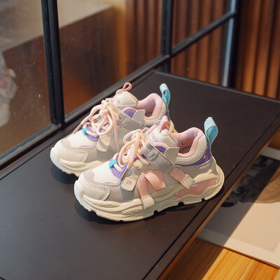 Bērnu apavi Bērnu Meiteņu kedas Apavi zīdaiņiem Toddler Kedas Ikdienas apavi Modes Elpojoši Zēnu Sporta Apavi Izmērs 21-30