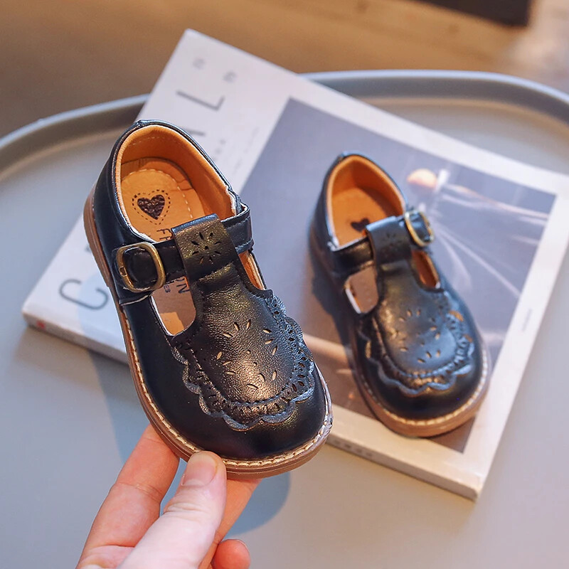 Beebi laste nahast kingad Four Seasons mudelid Pruunid pehmed poisid Tüdrukud Baby vabaajajalatsid Beežid Mood Kid Baby Jalutuskingad