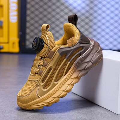 Ljetne prozračne mrežaste sportske cipele za dječake 2024. Novi stil Ležerne tenisice za trčanje Mekani potplat Lagane dječje tenisice