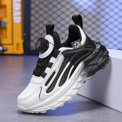 Ljetne prozračne mrežaste sportske cipele za dječake 2024. Novi stil Ležerne tenisice za trčanje Mekani potplat Lagane dječje tenisice