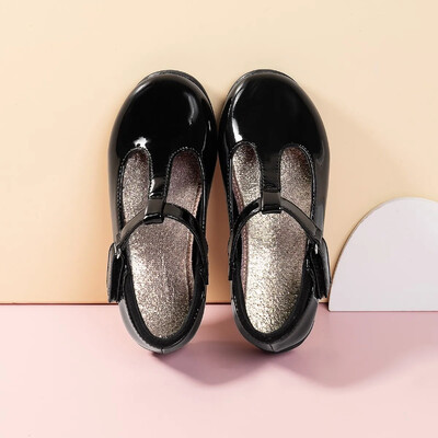 Tüdrukute nahast jalatsid pidulikeks pulmadeks, laste vormiriietus koolikingad Hingavad lihtsad ja libisemiskindlad lastejalatsid