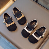 Tüdrukute Mary Janesi kingad Moodsad lastele Mokasiinikingad Värviga sobituvad kevad-sügismood Lastepärlid Printsessikingad