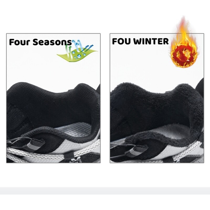 Laste tossud poisid tüdrukud väikelastele vabaajajalatsid Laste jooksujalatsid Laste libisemiskindlad spordijalatsid, puuvillased soojad jalanõud suurus 28-38