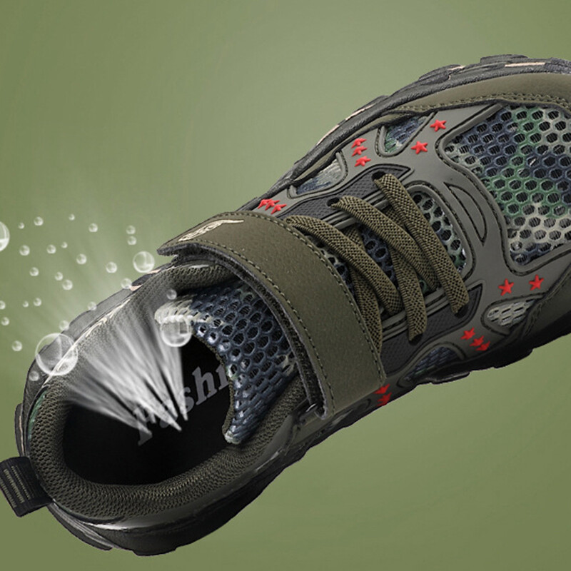 Suvised laste tossud Laste võrgust õõnsad hingavad jalanõud poistele tüdrukutele spordijooksu sandaalid lastele õues väikelaste beebijalatsid