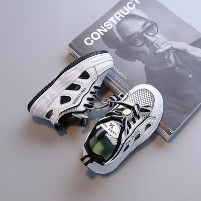 Suvised laste võrktossud lahedad beebile hingavad sandaalid poistele libisemisvastased spordijalatsid Tüdrukutele õõnsad rannasandaalid