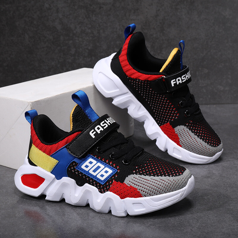 Laste spordijalatsid poistele Tasuta kohaletoimetamine libisemiskindlad tossud, mis kannavad kergeid vabaaja laste tenniseid