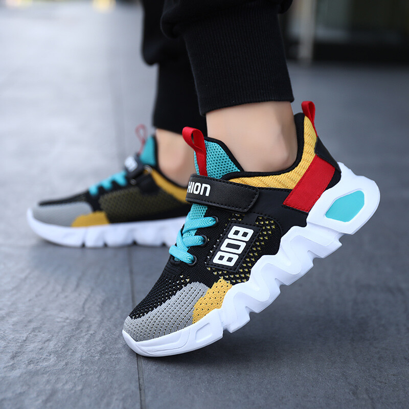 Laste spordijalatsid poistele Tasuta kohaletoimetamine libisemiskindlad tossud, mis kannavad kergeid vabaaja laste tenniseid