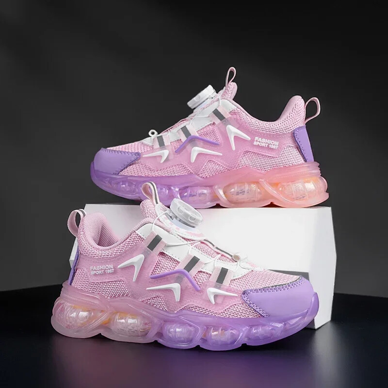 Pantofi pentru copii noi, pentru băieți mari, pantofi de școală de modă, dimensiune ușoară 28-39# Negru/gri 6-7-8-9-10-11-12