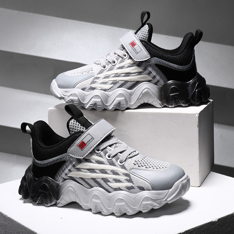 Modna sportska obuća za dječake Dječje tenisice za trčanje Dječja prozračna teniska obuća za slobodno vrijeme Lagane tenisice za djevojčice Veličina 40