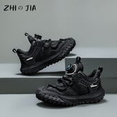 Χειμερινά νέα παιδικά αθλητικά παπούτσια με περιστρεφόμενη πόρπη, βελούδινα, ζεστά παπούτσια για αγόρια, κορίτσια, αντιολισθητικά, ελαφριά παπούτσια για τρέξιμο