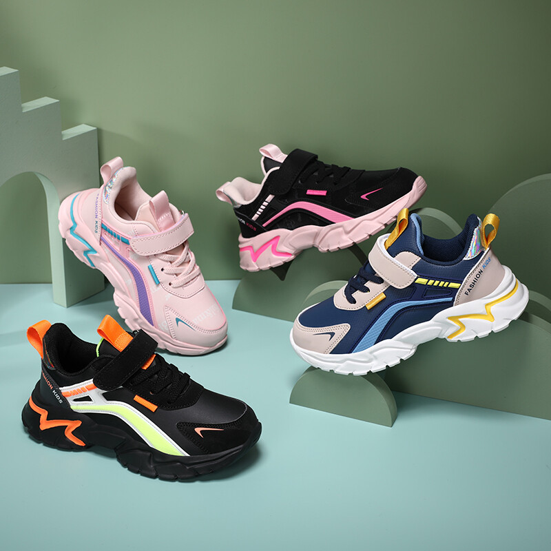 Pantofi pentru copii Pantofi sport pentru băieți și fete Moda Copii Pantofi confortabili din plasă respirabilă Merge ocazională Pantofi de alergare în aer liber