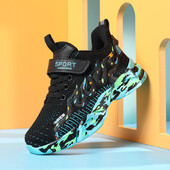 Детски маратонки за деца Модни леки обувки за тенис против приплъзване Безплатна доставка Мрежести удобни обувки за бягане за момчета