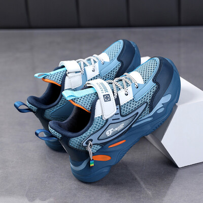Παιδικά αθλητικά παπούτσια αγοριού 2 έως 12 ετών Καλοκαιρινό φθινόπωρο Παιδικά περιστασιακά αθλητικά παπούτσια τρεξίματος που αναπνέουν για νεανικά παπούτσια