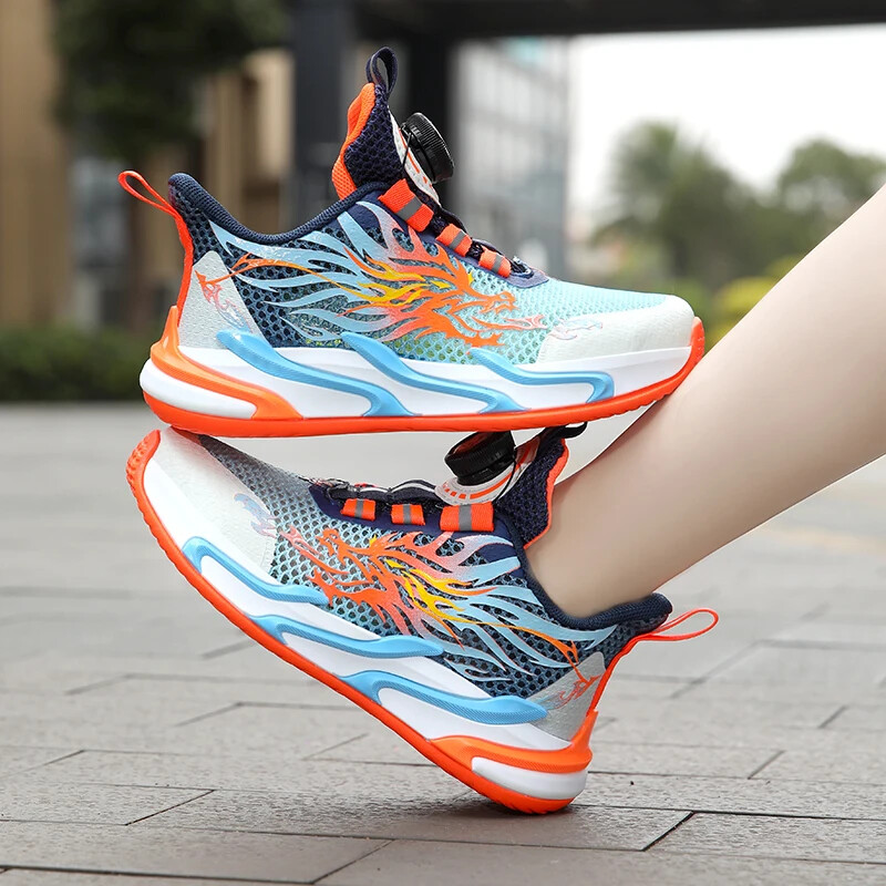 Dječje košarkaške tenisice Besplatna dostava Sportovi na otvorenom Ležerne mrežaste prozračne ljetne tenisice za trčanje Modne tenisice za dječake