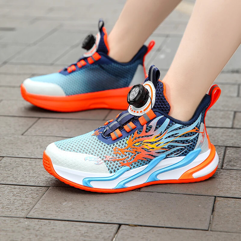 Dječje košarkaške tenisice Besplatna dostava Sportovi na otvorenom Ležerne mrežaste prozračne ljetne tenisice za trčanje Modne tenisice za dječake