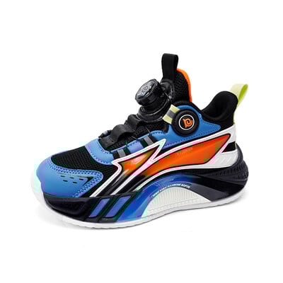 Pantofi pentru copii Pantofi pentru băiat Pantofi de lux cu talpă din cauciuc Pantofi de baschet pentru copii de lux 4 până la 12 ani Pantofi de tenis sport de toamnă pentru băiat