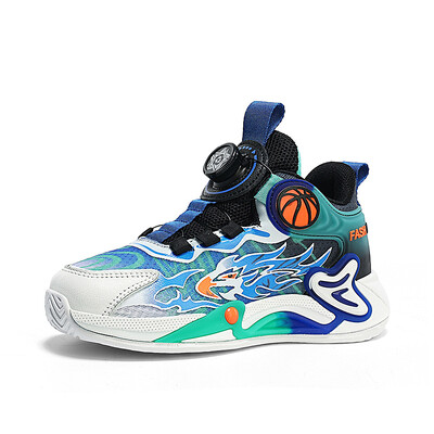 Dječje košarkaške tenisice Tenisice za trening na terenu za sportove na otvorenom 2023 Nove noćne prozirne dječje košarkaške čizme za dječake