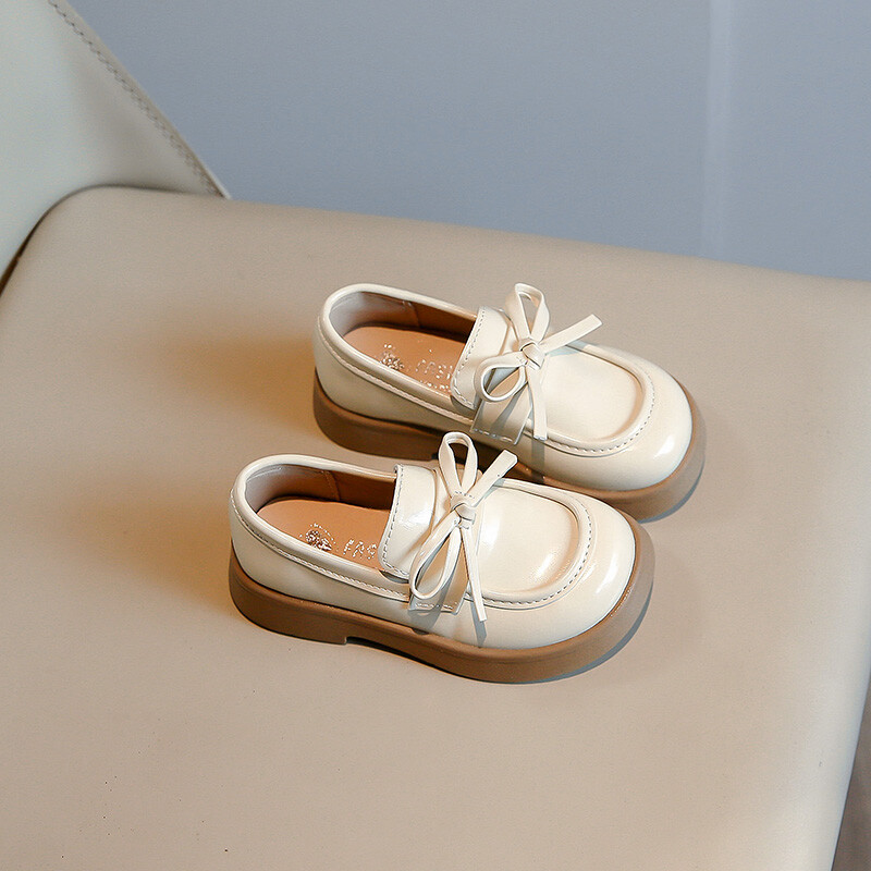Pantofi din piele pentru copii la modă nouă, primăvară, toamnă, versatil, pantofi negri pentru școală, pentru petrecere, nuntă, cauciuc pentru copii, mocasini prințesă
