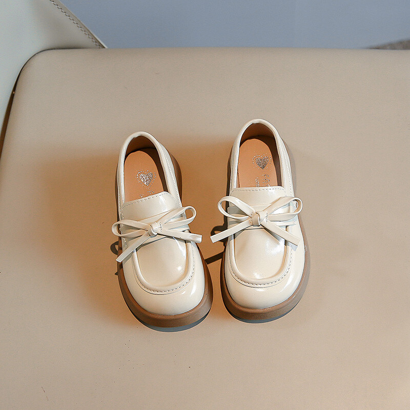 Pantofi din piele pentru copii la modă nouă, primăvară, toamnă, versatil, pantofi negri pentru școală, pentru petrecere, nuntă, cauciuc pentru copii, mocasini prințesă