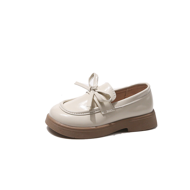 Pantofi din piele pentru copii la modă nouă, primăvară, toamnă, versatil, pantofi negri pentru școală, pentru petrecere, nuntă, cauciuc pentru copii, mocasini prințesă