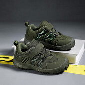 Dječje ležerne vojno zelene cipele za dječake Prozračne mrežaste sportske cipele Ljetne studentske dječje sportske cipele