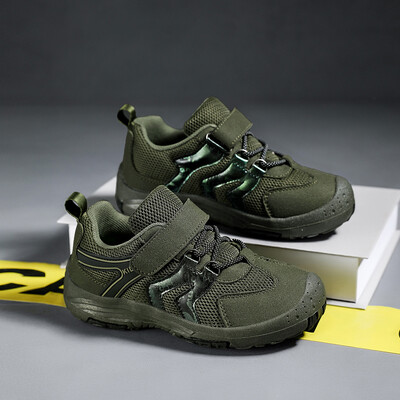 Dječje ležerne vojno zelene cipele za dječake Prozračne mrežaste sportske cipele Ljetne studentske dječje sportske cipele