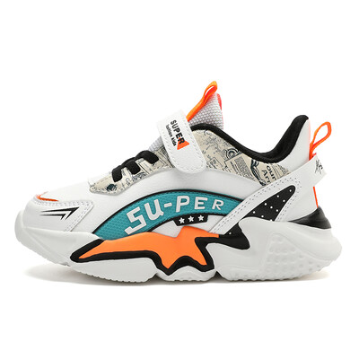 Dječja modna sportska obuća Kožna sportska obuća za dječake i djevojčice Dječja obuća za sport i slobodno vrijeme Maksimalna veličina 39