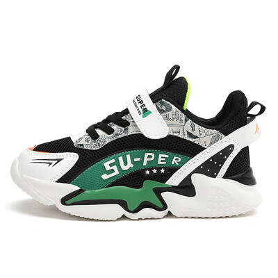 Dječja modna sportska obuća Kožna sportska obuća za dječake i djevojčice Dječja obuća za sport i slobodno vrijeme Maksimalna veličina 39