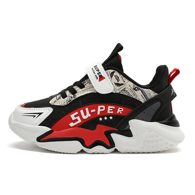 Dječja modna sportska obuća Kožna sportska obuća za dječake i djevojčice Dječja obuća za sport i slobodno vrijeme Maksimalna veličina 39